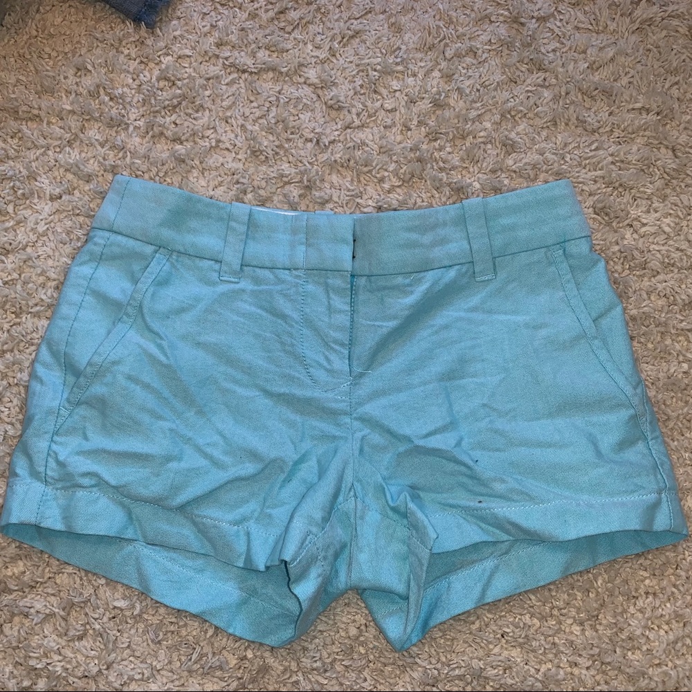 Light blue jcrew shorts